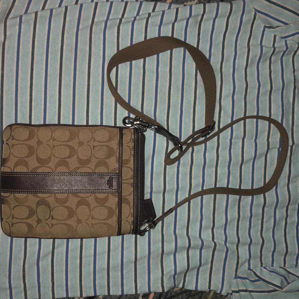 Coach over shoulder purse